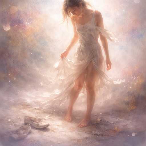 Dream illustration: Dream of Clothes or Shoes Falling Apart
