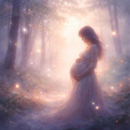 Dream illustration: Dream of Being Pregnant or Giving Birth