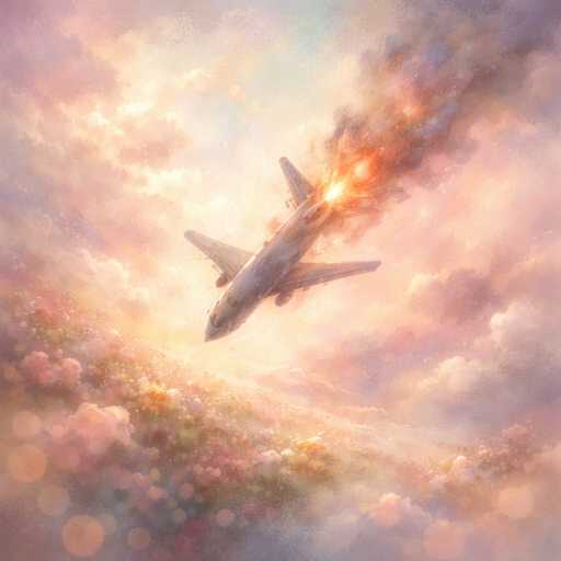 Dream illustration: Dream of Watching a Plane Crash