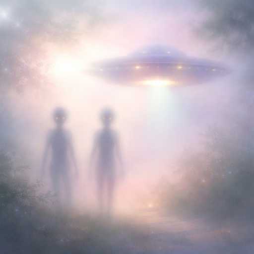 Dream illustration: Dream of Aliens or UFOs