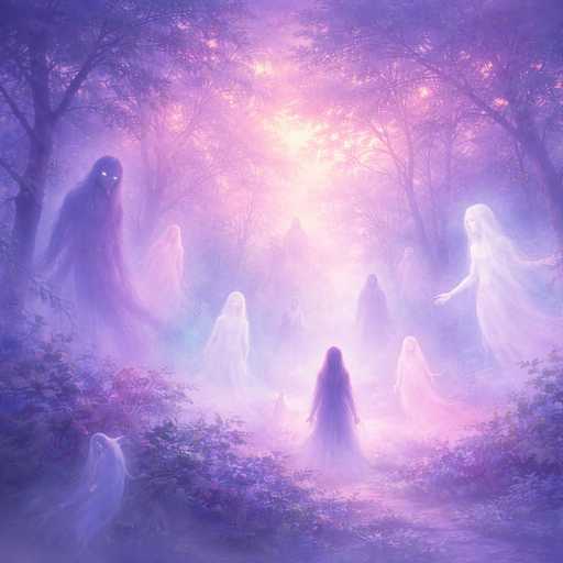 Dream illustration: Dream of Ghosts or Spirits