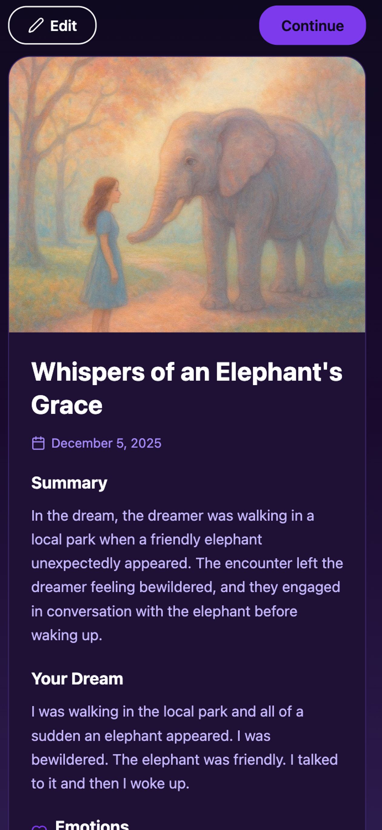 Dream Interpretation